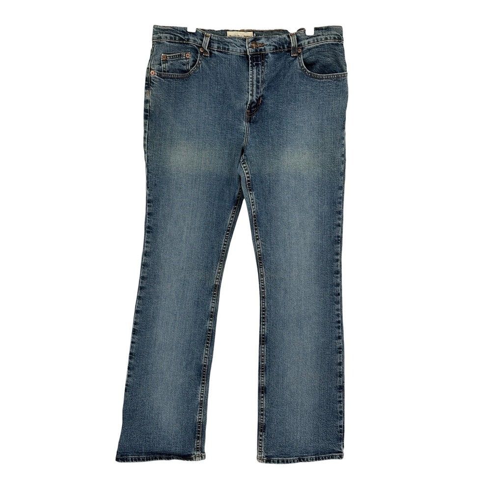 Old Navy Bootcut Jeans Blue Vintage 2003 Stretch Denim Size 14 Regular